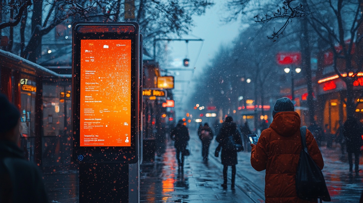 Динамичные вывески на улицах