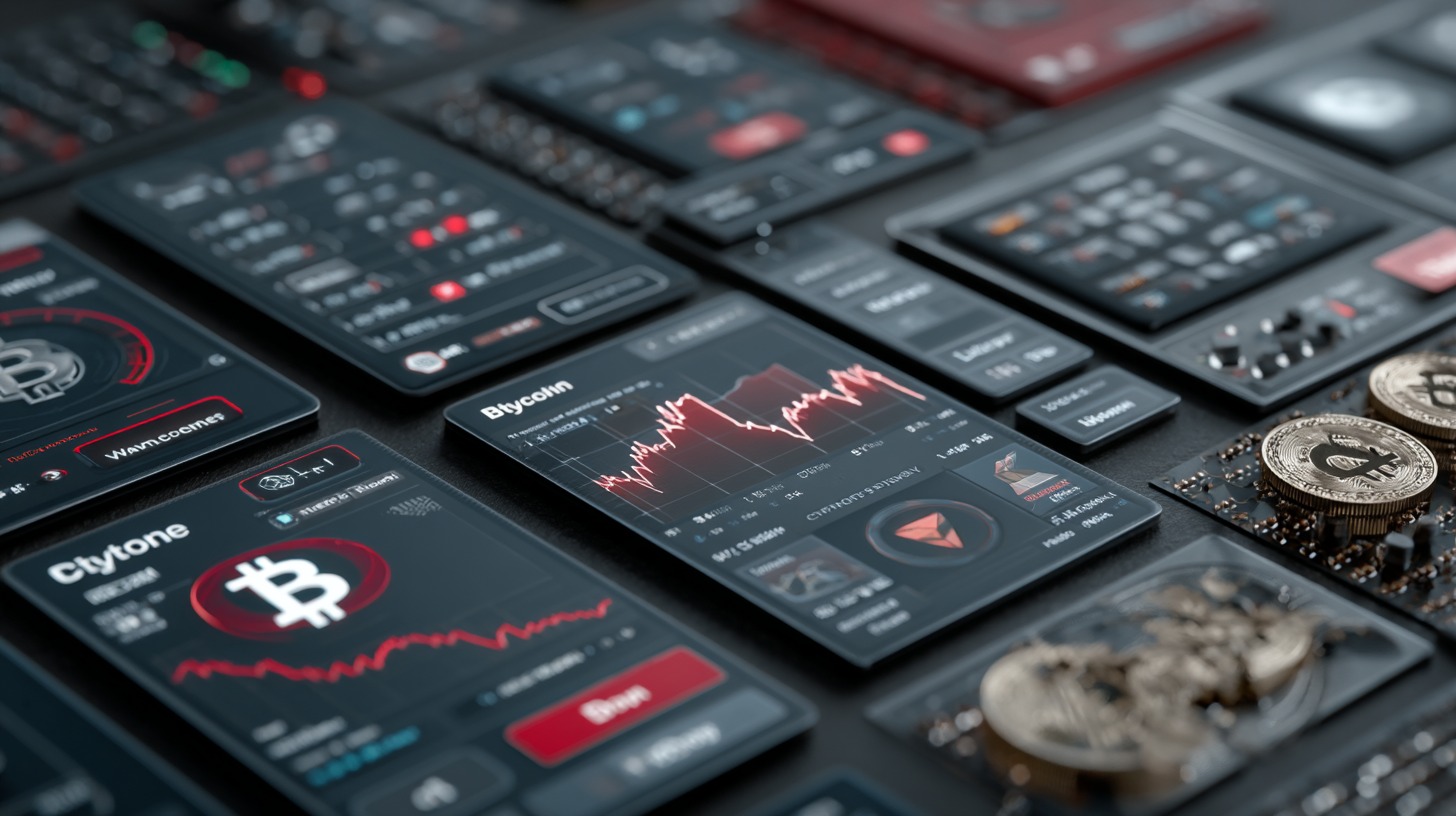 Online gambling interface with crypto payments